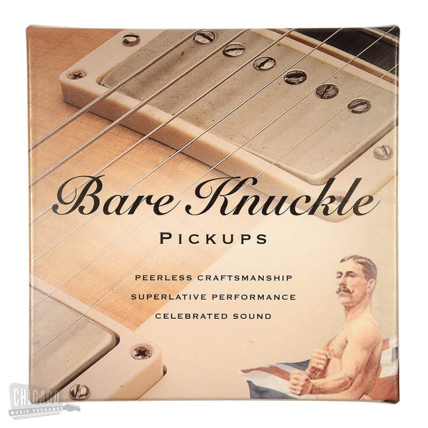 Bare Knuckle The Mule Humbucker Bridge Pickup 50mm 4-Conductor Short Leg  Unpotted Black
