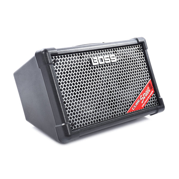 Boss CUBE Street II Battery Powered Stereo Amplifier Black