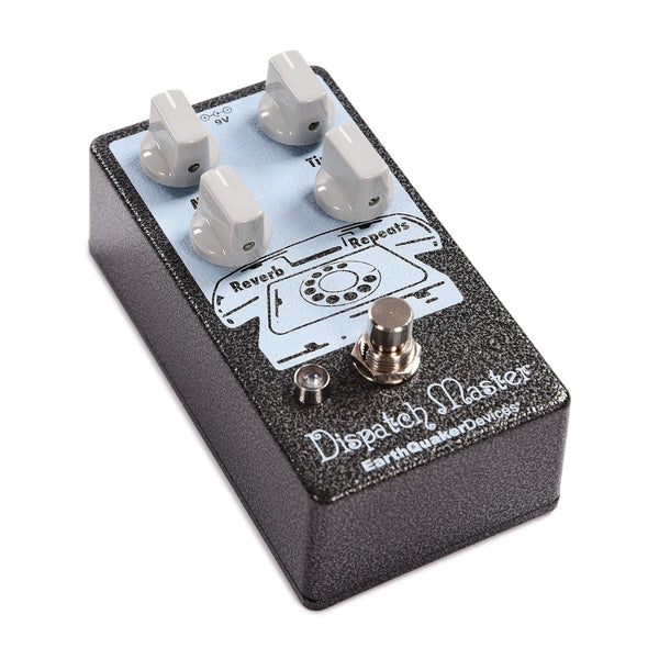 Earthquaker Devices Dispatch Master v3 Digital Delay & Reverb Silver  Hammertone & Pastel Blue