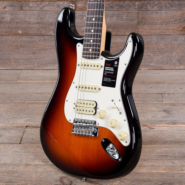 Fender American Performer Stratocaster HSS 3-Color Sunburst 