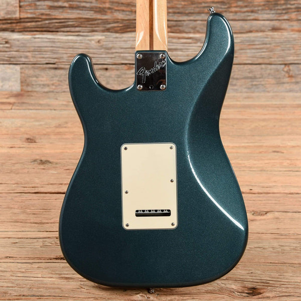 Pre propiedad 1989 Fender American Stratocaster Gun Metal Azul con Standard caso de cáscara duro Original 