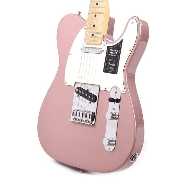 fender player telecaster burgundy mist metallic