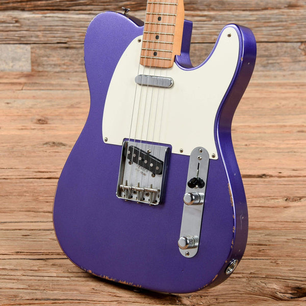 road worn telecaster purple