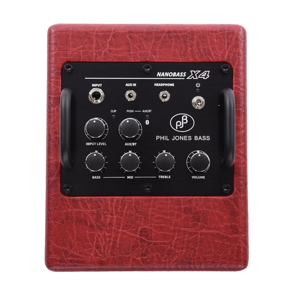 Phil Jones X4 Nano Bass 35w Combo Amp Red