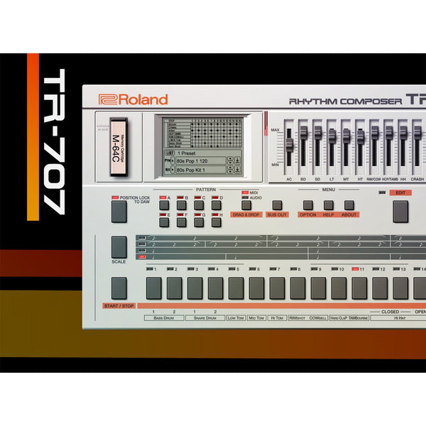 春夏秋冬おさんぽシリーズ Ｅ 【初代】Roland TR-707 | iuggu.ru