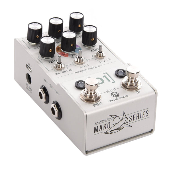 Walrus Audio MAKO Series: D1 V2 High-Fidelity Delay 新品同様