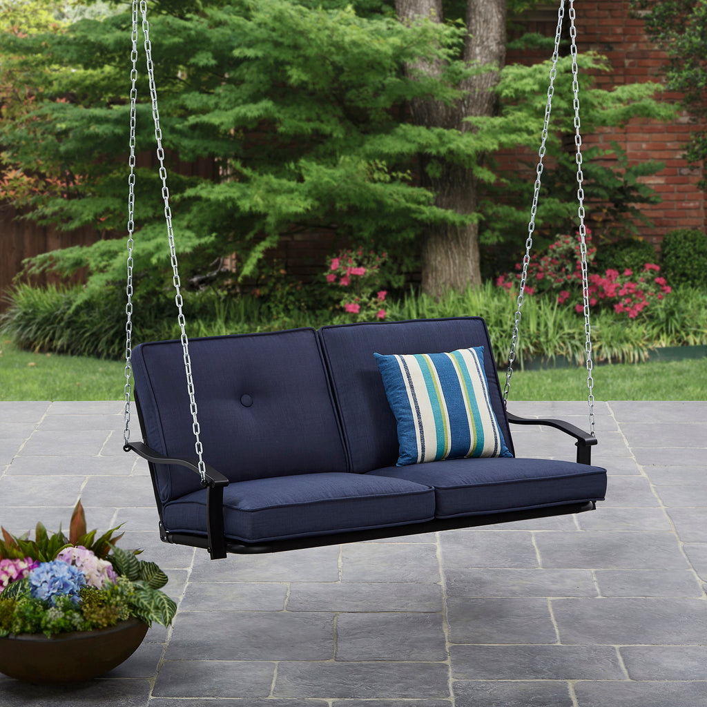 mainstays belden park outdoor swing