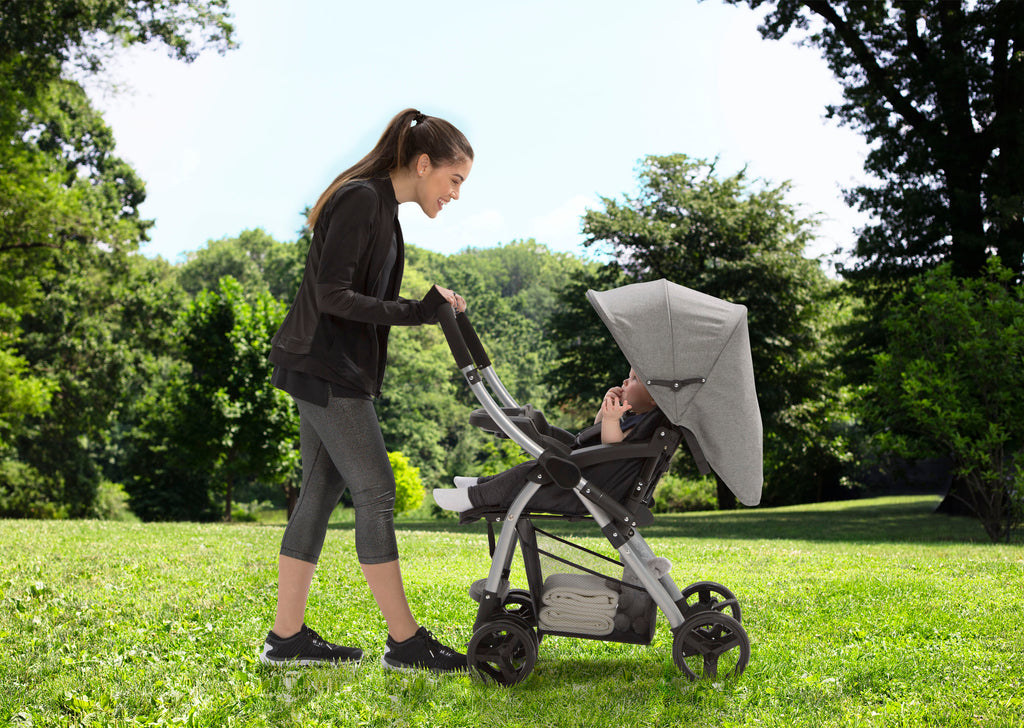 little folks rubix reversible handle stroller