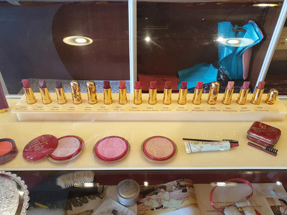Lipstick selection at Besame