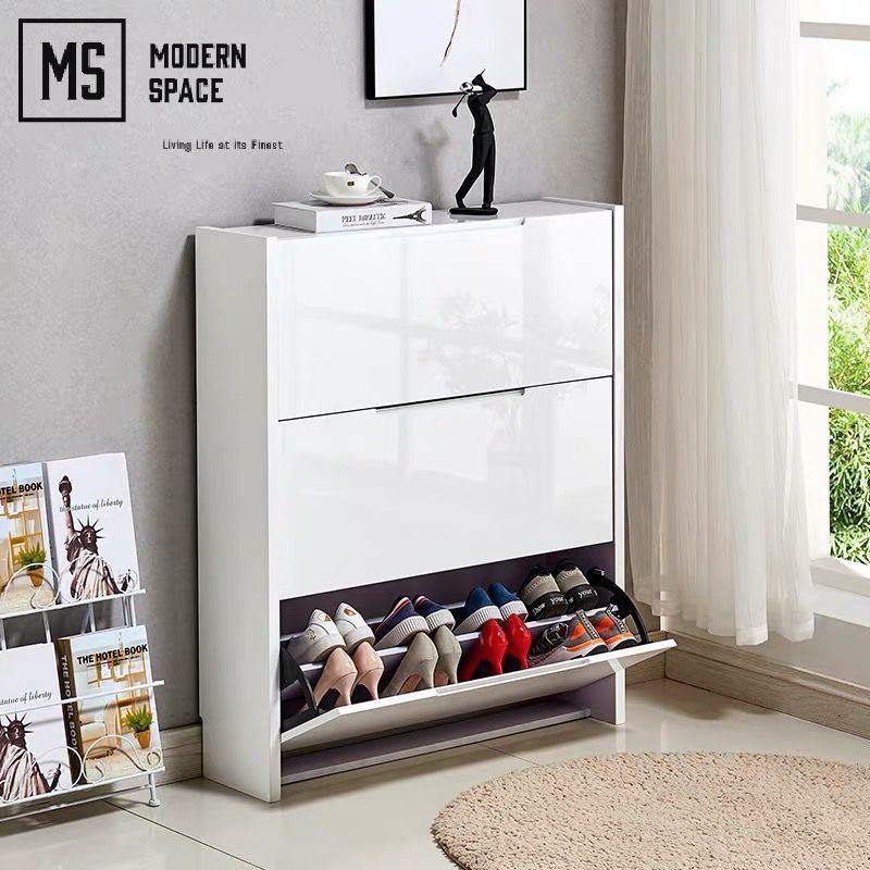 KOLINE Ultra Slim Shoe Cabinet – Modern 