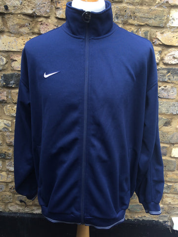 nike track top blue