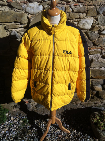 fila yellow coat