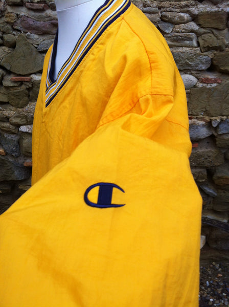 light yellow champion pullover