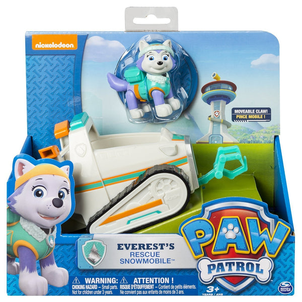 PAW Patrol Everest's Snowmobile Pup & Vehicle – Springs