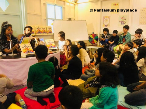 fantasium playplace childrens book reading
