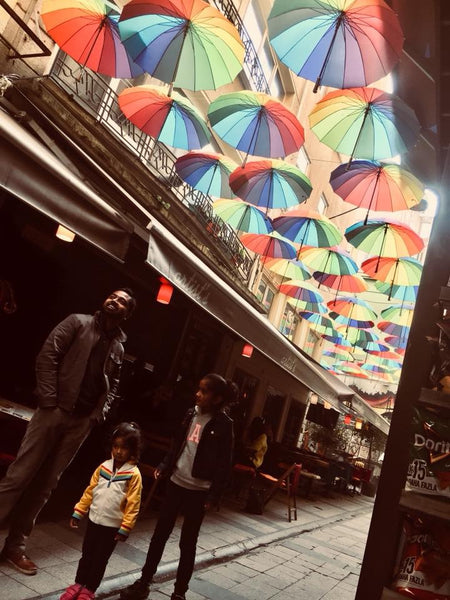 istanbul turkey umbrellas