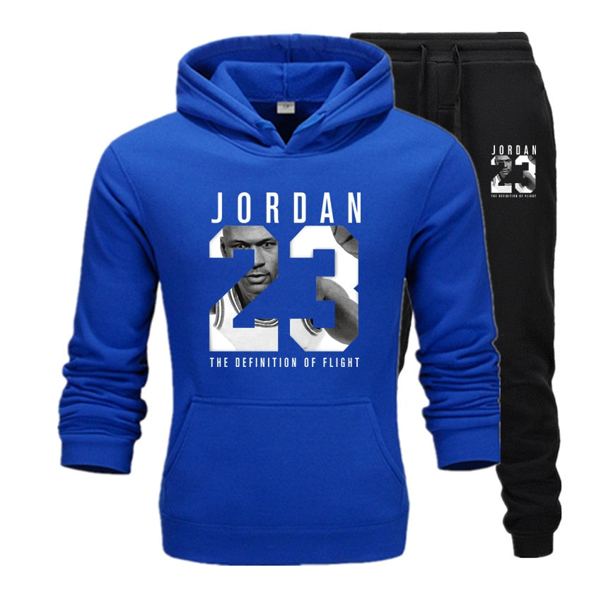 jordan tracksuit blue