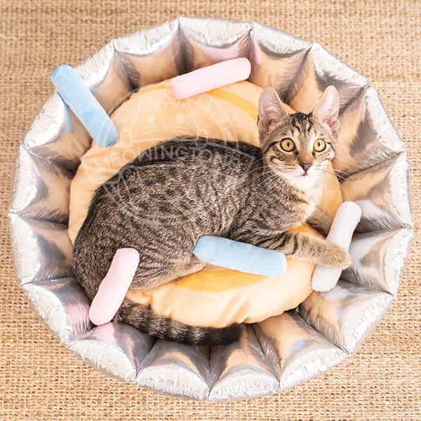 cupcake cat bed