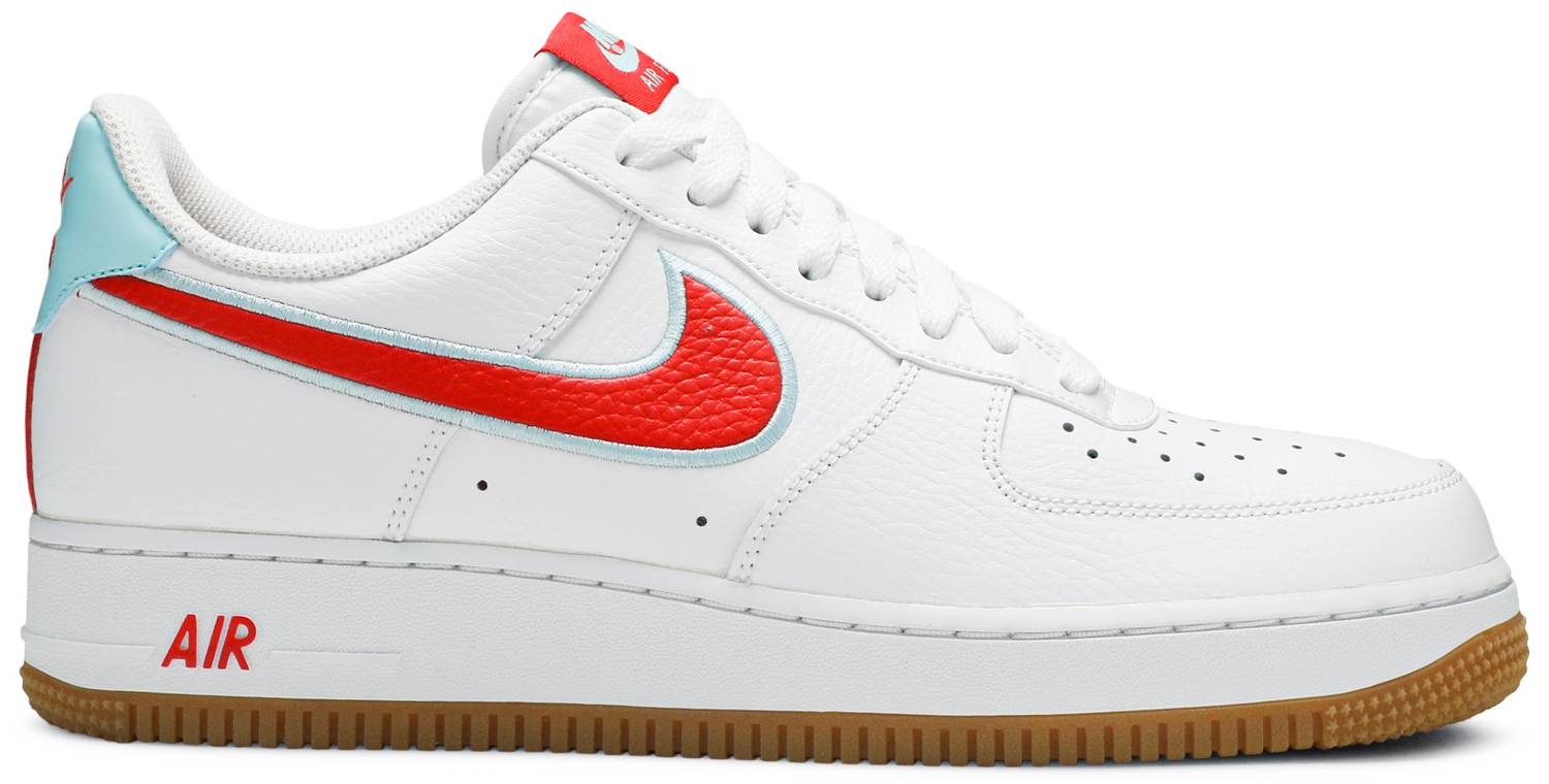 nike air force 1 low white chile red ice