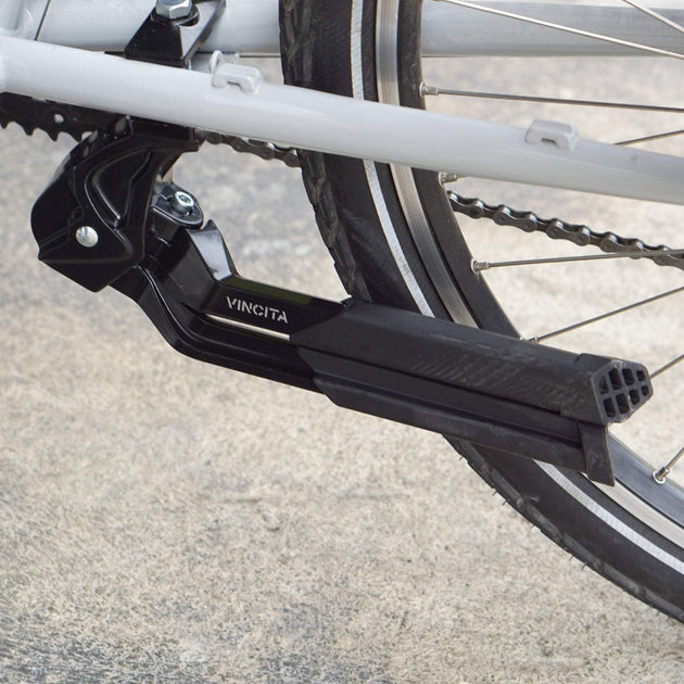 bicycle double kickstand