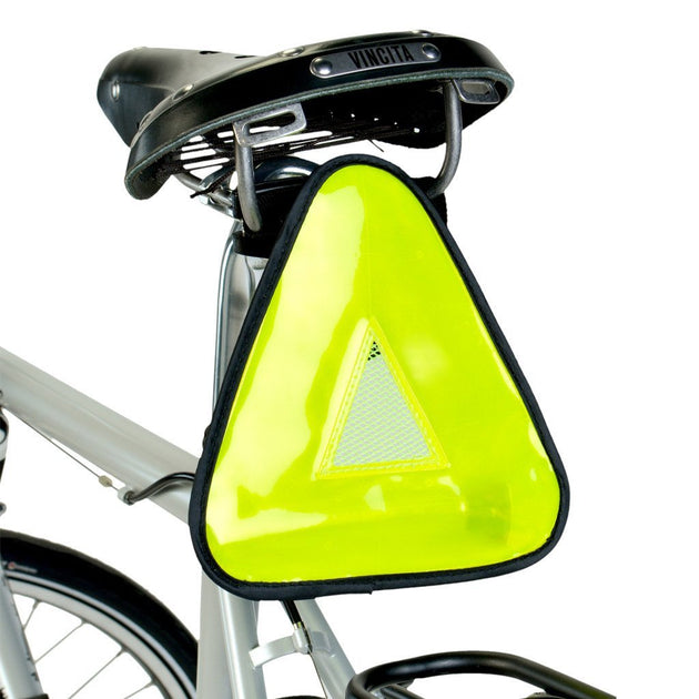 reflective triangle bike