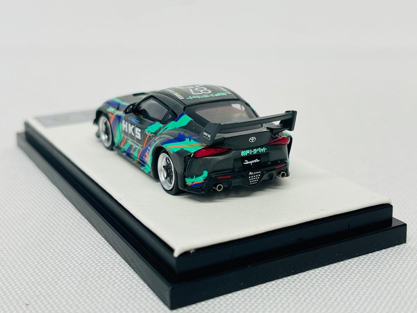 Toyota Supra HKS Livery . With extras . Type 1 . By Time Micro . 1/64 . New & Boxed