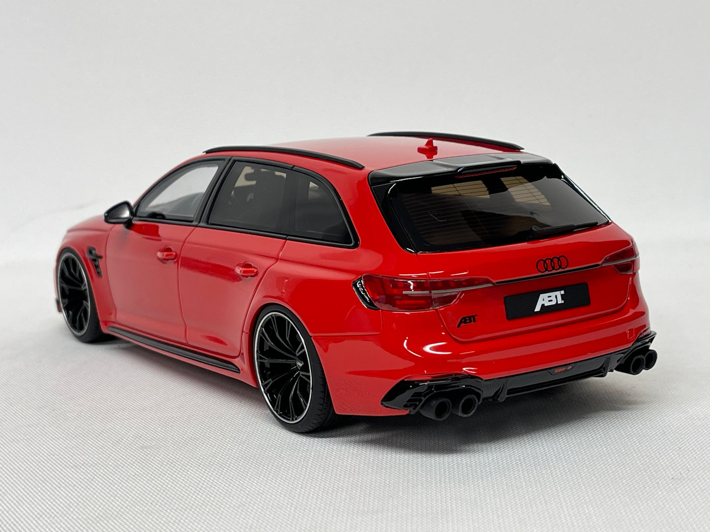 Audi ABT RS4-S . Red . 1/18 Scale. GT Spirit . (GT850)