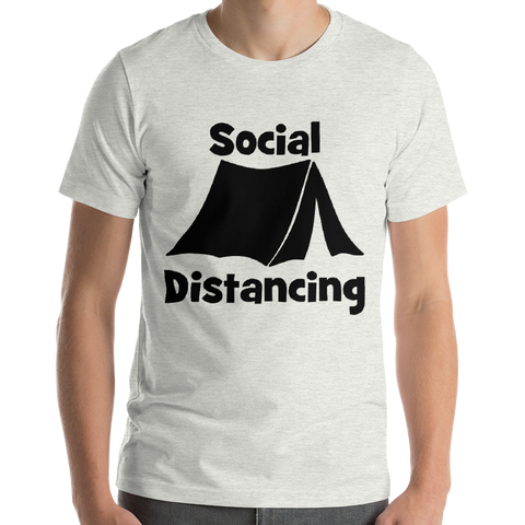 Social Distancing t-shirt with tent