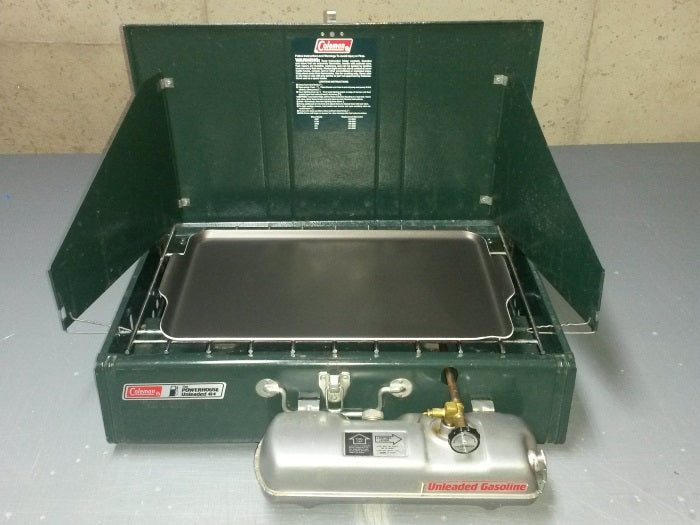 Coleman 414 with griddle