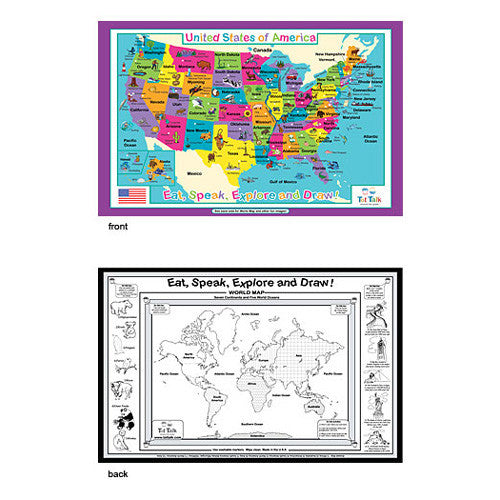 Tot Talk USA Placemat