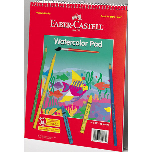 Faber Castell Watercolor Pad 9x12
