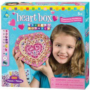 Orb Factory Sticky Mosaics Heart Box