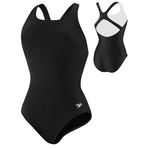 Speedo Moderate Ultraback Black 10