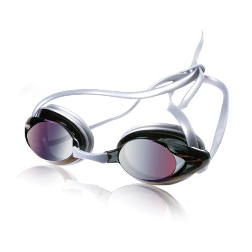 Speedo Jr Vanquisher Mirrored Silver