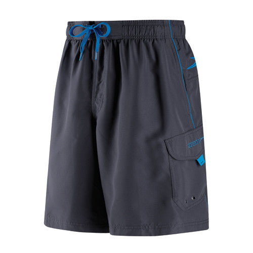 Speedo Marina 20 Inch Shorts Grey/Blue XL