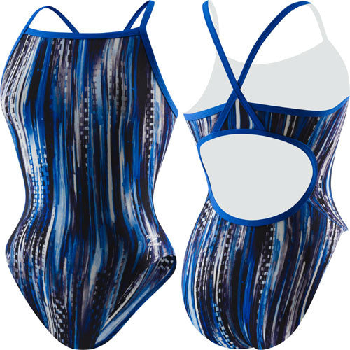 Speedo Deep Within Poly Flyback Blue 36