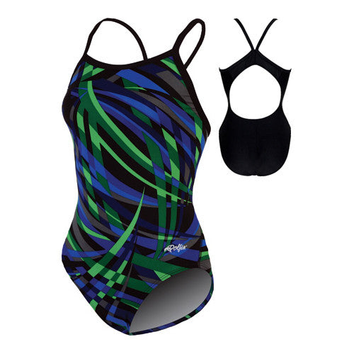 Dolfin Alpha Poly Blue/Green 34