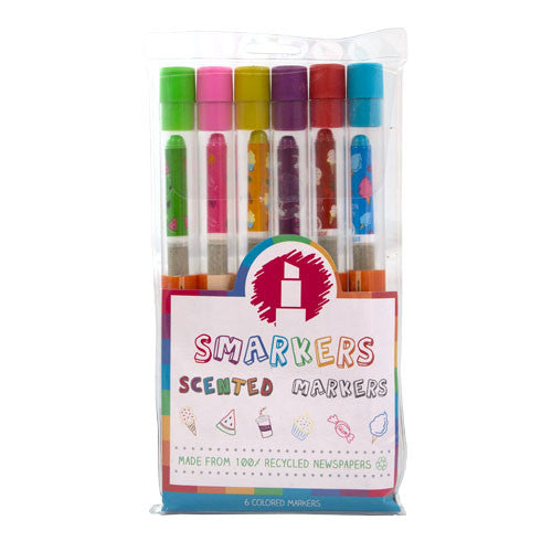 Scentco Smarkers Scented Markers 6pk