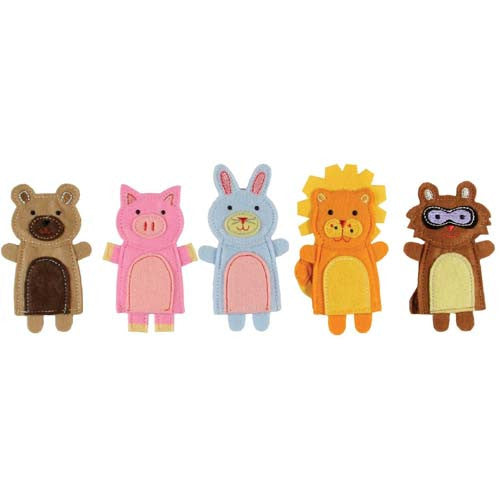 CR Gibson Animal Friends Finger Puppets