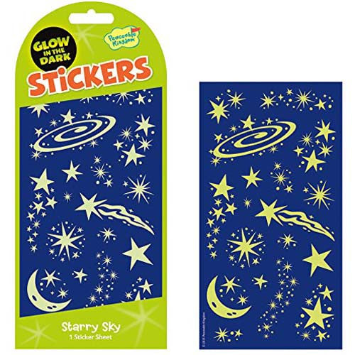 Peaceable Glowing Starry Sky Stickers