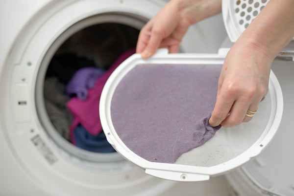 Removing lint from washing machine helps with towel care