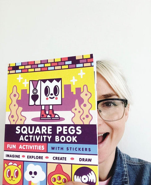 Our Kid Loves Square Pegs Craft Pop-up Summer activities at Our Kid