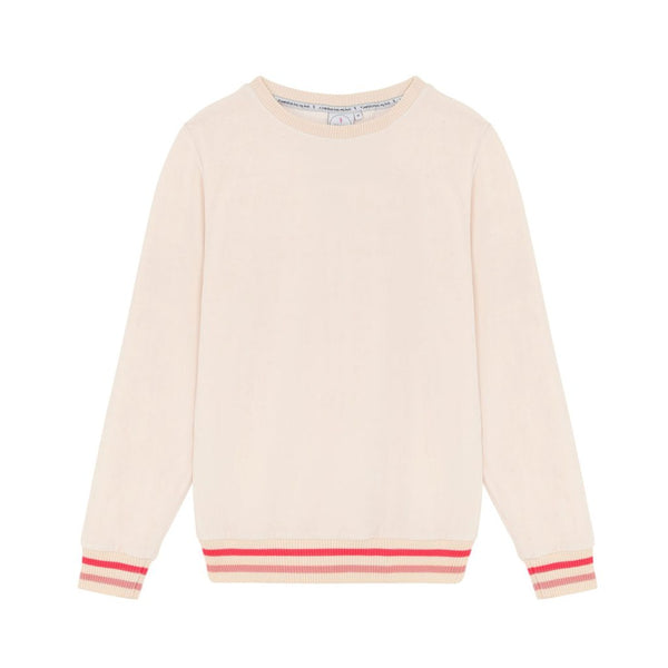 Scamp&Dude Blush Towelling Sundowner Sweatshirt at Our Kid