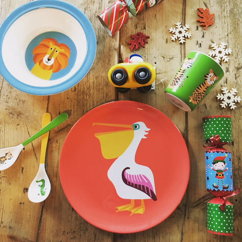 Toddler Table Settings featuring Colourful Creatures at Our Kid