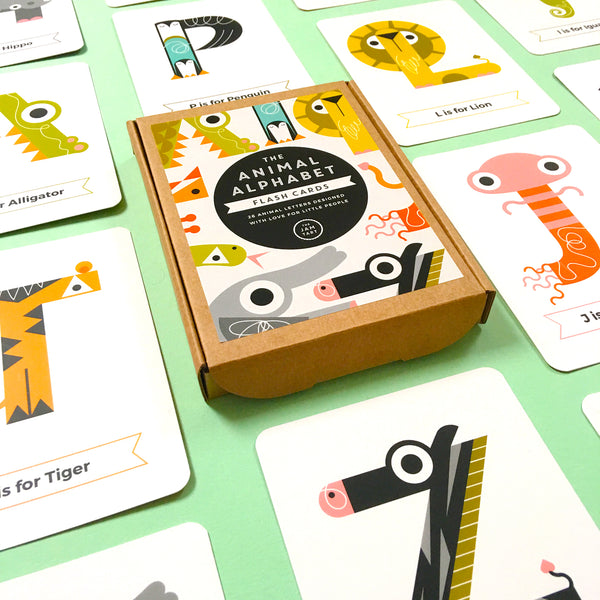Alphabet Flash Cards by The Jam Tart available at Our Kid Manchester