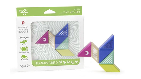 Tegu Travel Pals Kit Hummingbird at Our Kid