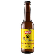 SANFRUTOS con ATTIK Colab - YUZU LAGER - Lager x Botella 33cl - Clandestino