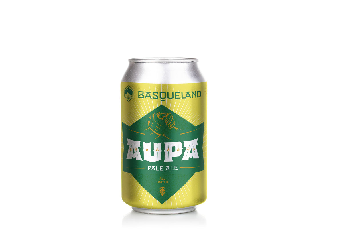 BASQUELAND - AUPA - American Pale Ale x Lata 33cl - Clandestino