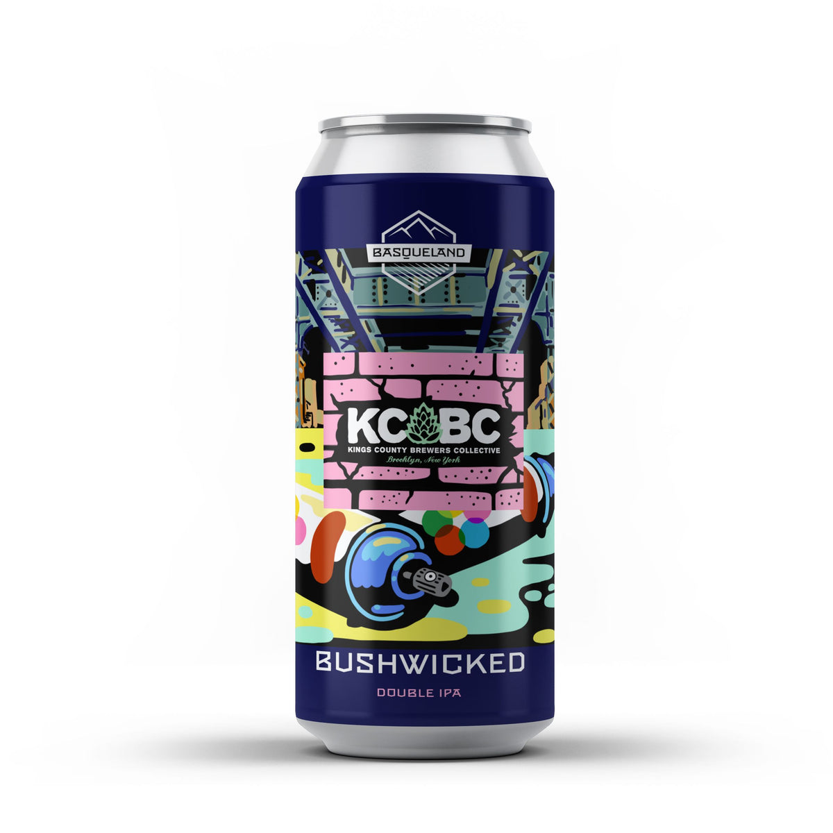 BASQUELAND colab KCBC: BUSHWICKED - Dipa 8% x Lata 44 - Clandestino