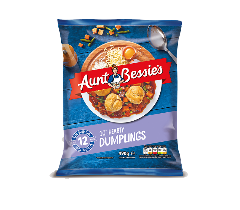 Aunt Bessie's Hearty Dumpling Mix TTS Factory Shop Home Delivery